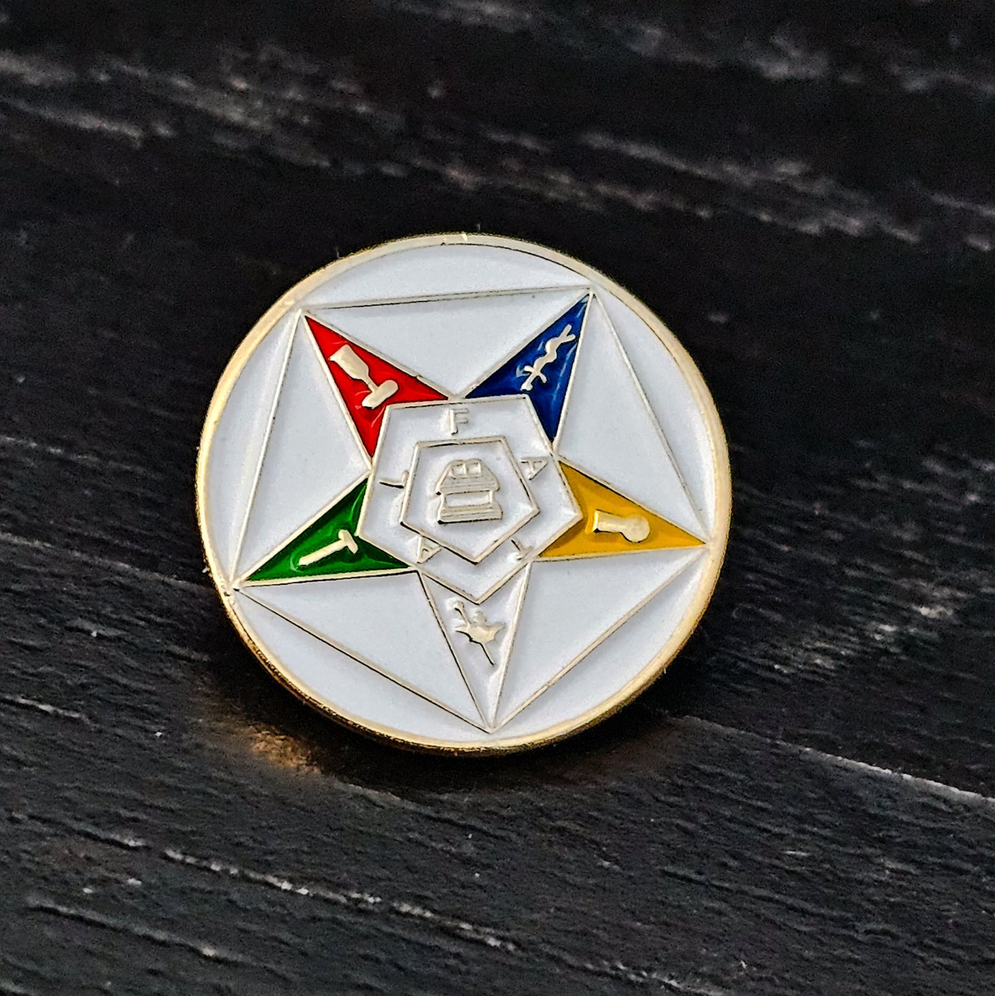 Order of the Eastern Star Lapel Pin