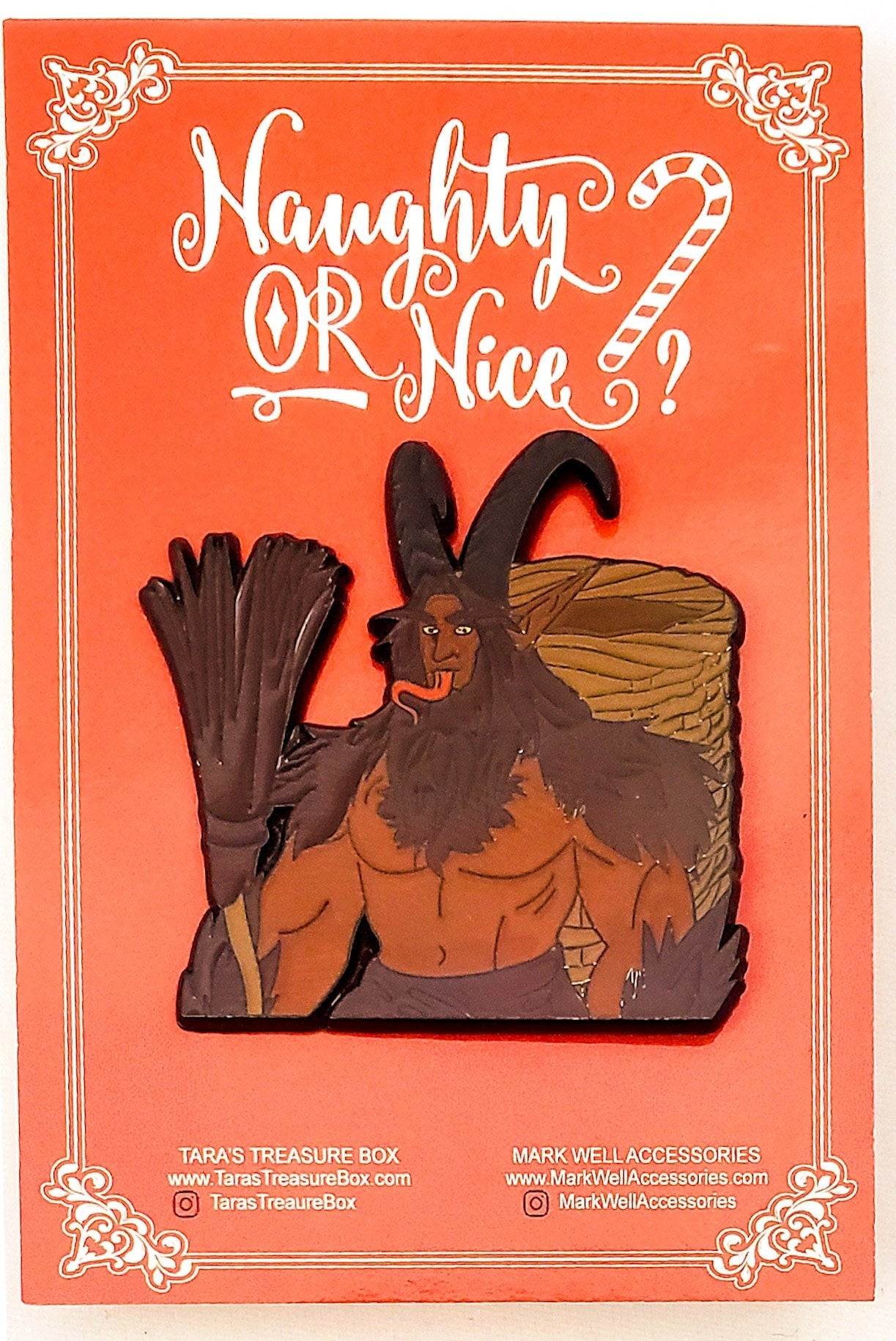 Krampus - Yule - Christmas Enamel Pin Original Pin