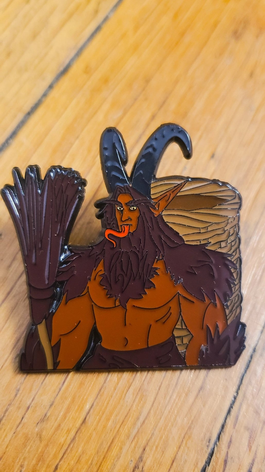 Krampus - Yule - Christmas Enamel Pin Original Pin