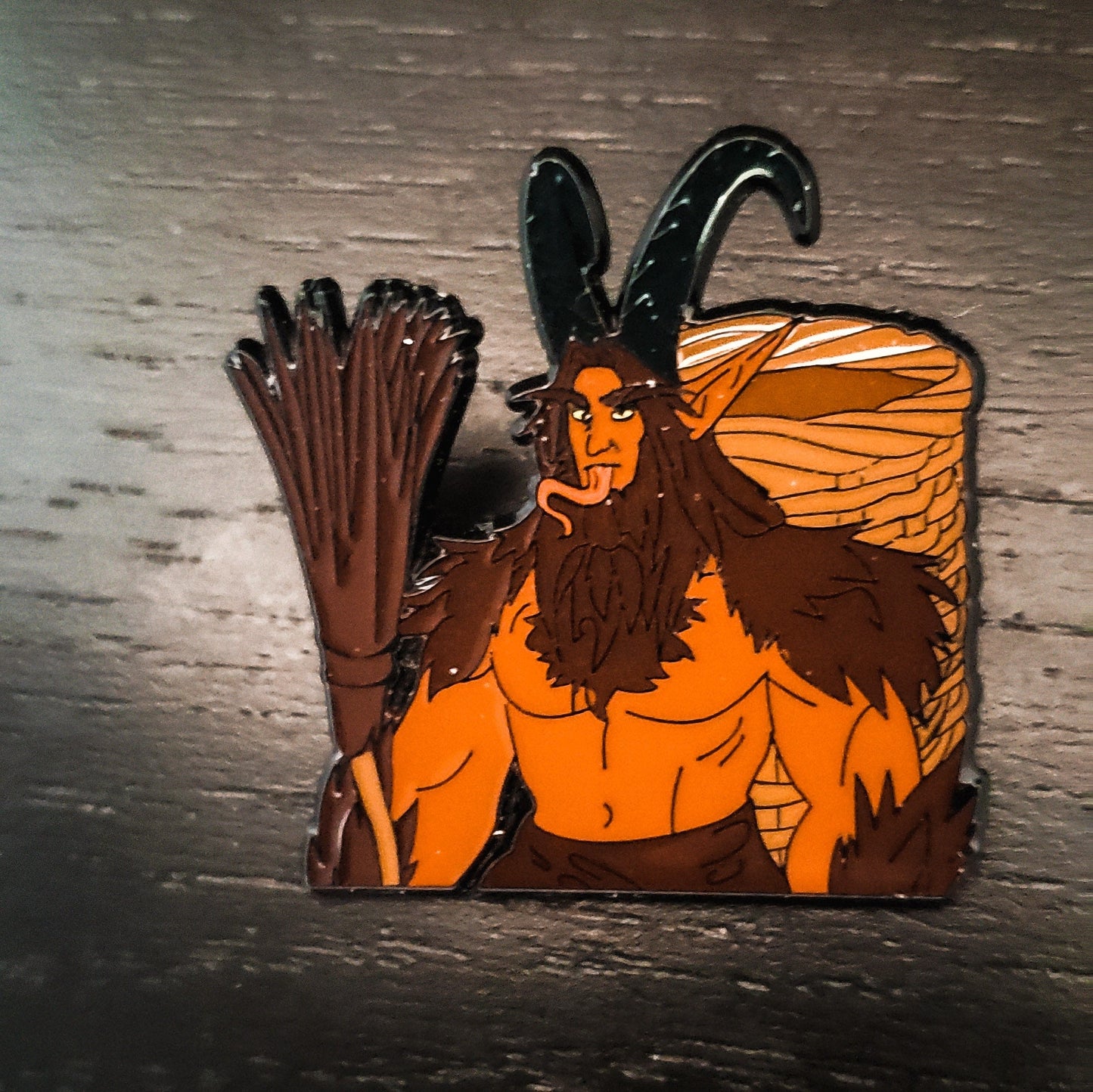 Krampus - Yule - Christmas Enamel Pin Original Pin