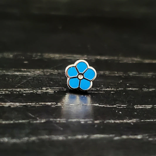 Masonic Forget Me Not Lapel Pin Masonic Pin