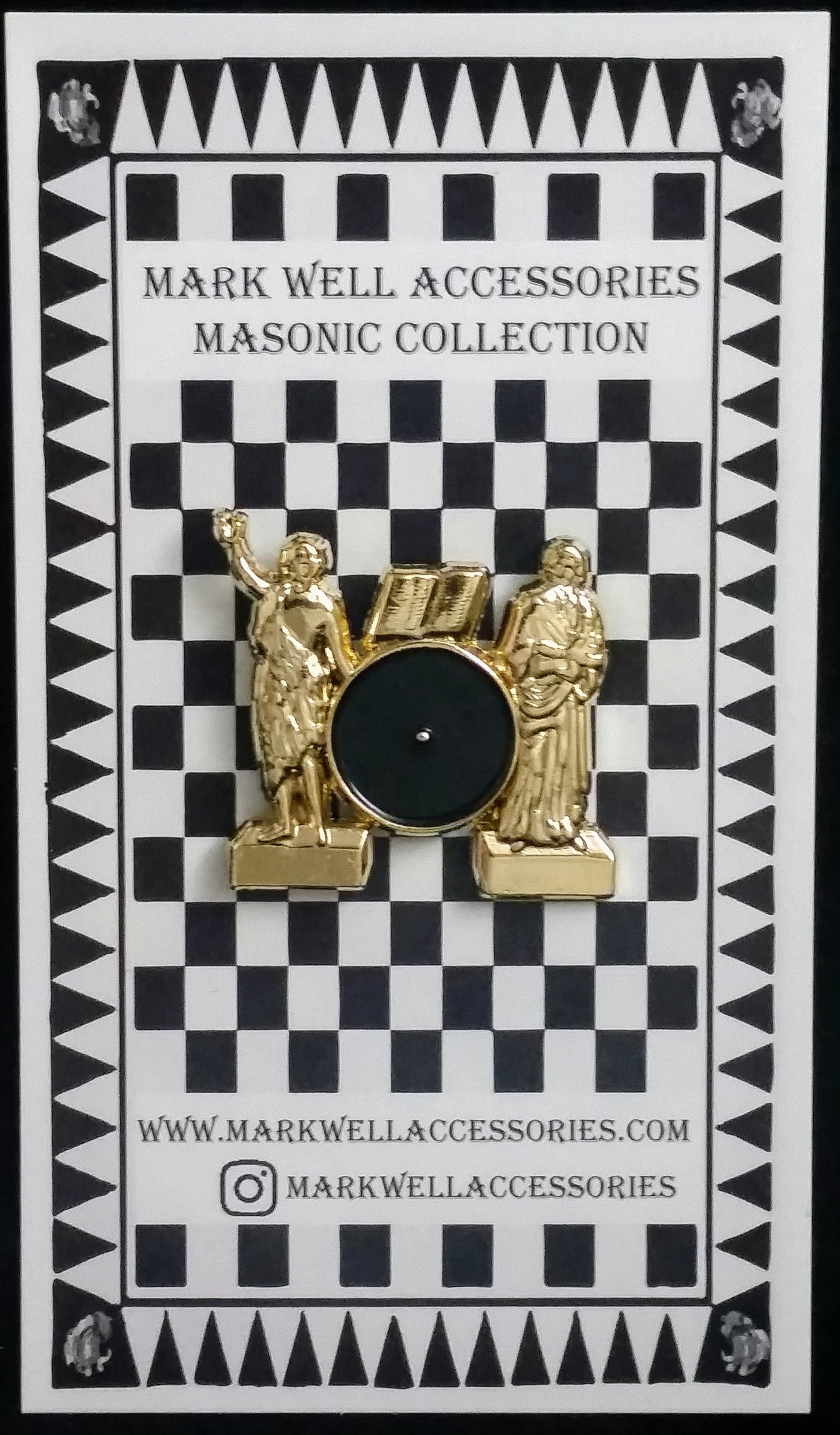 Saints John Lapel Pin Masonic Original Pin