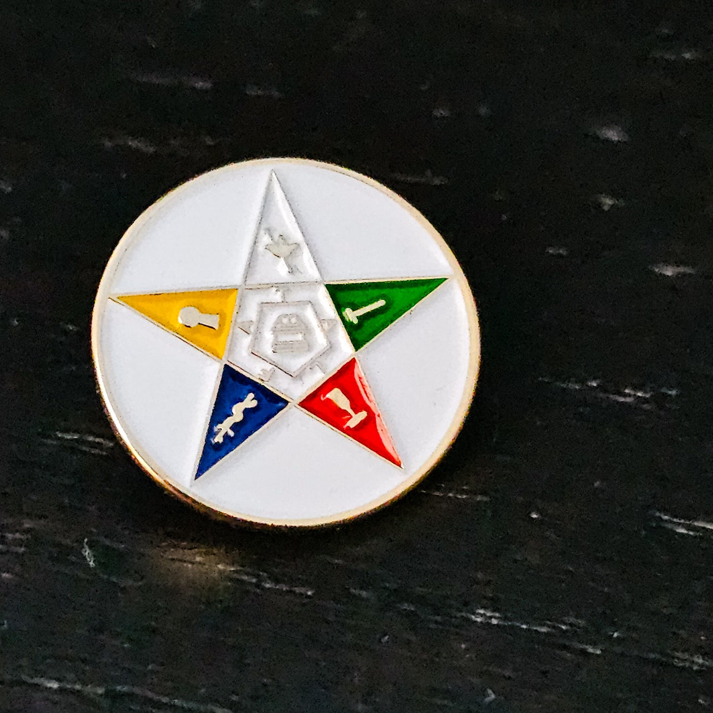 Order of the Eastern Star – State of New York Lapel Pin