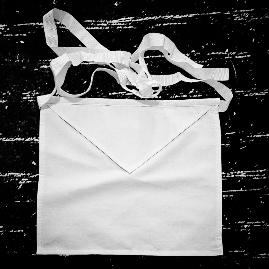 Classic White Apron Packs Masonic Apron