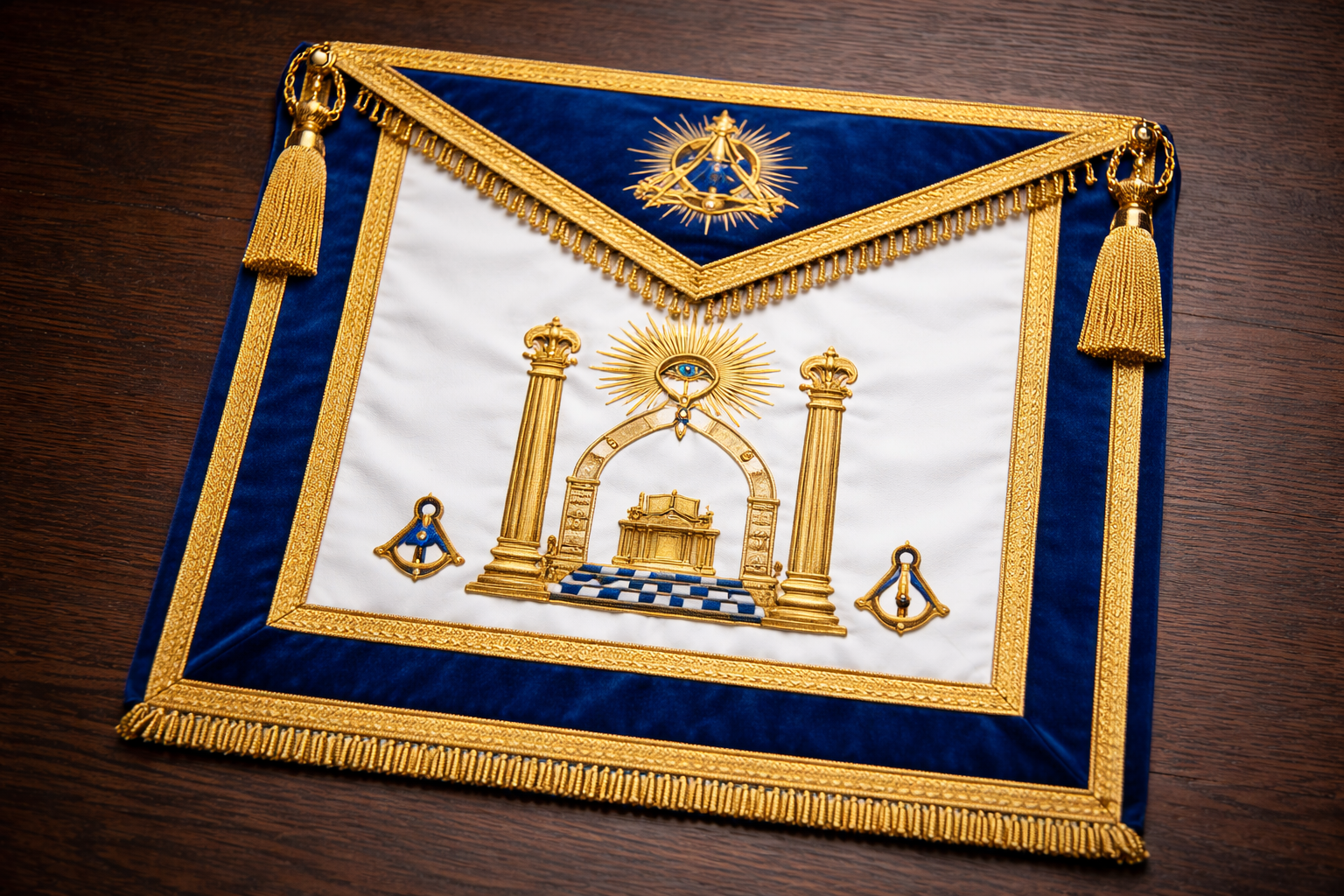 Custom Masonic Apron - Made to Order Masonic Apron