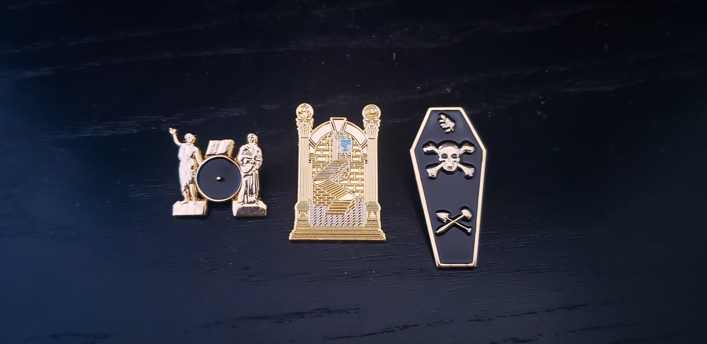 Mark Well Accessories - Three Degrees Bundle Lapel Pin