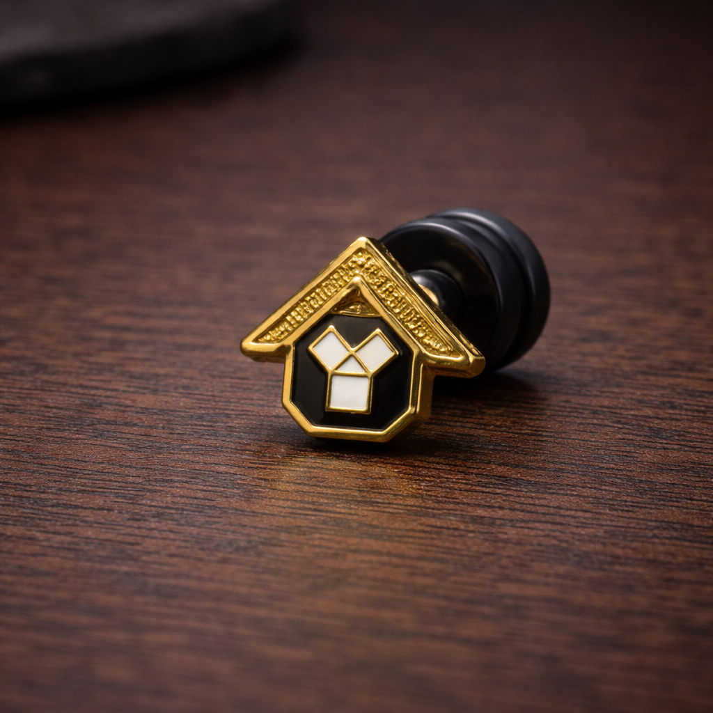 Past Master Emblem – 47th Problem of Euclid Lapel Pin Lapel Pin