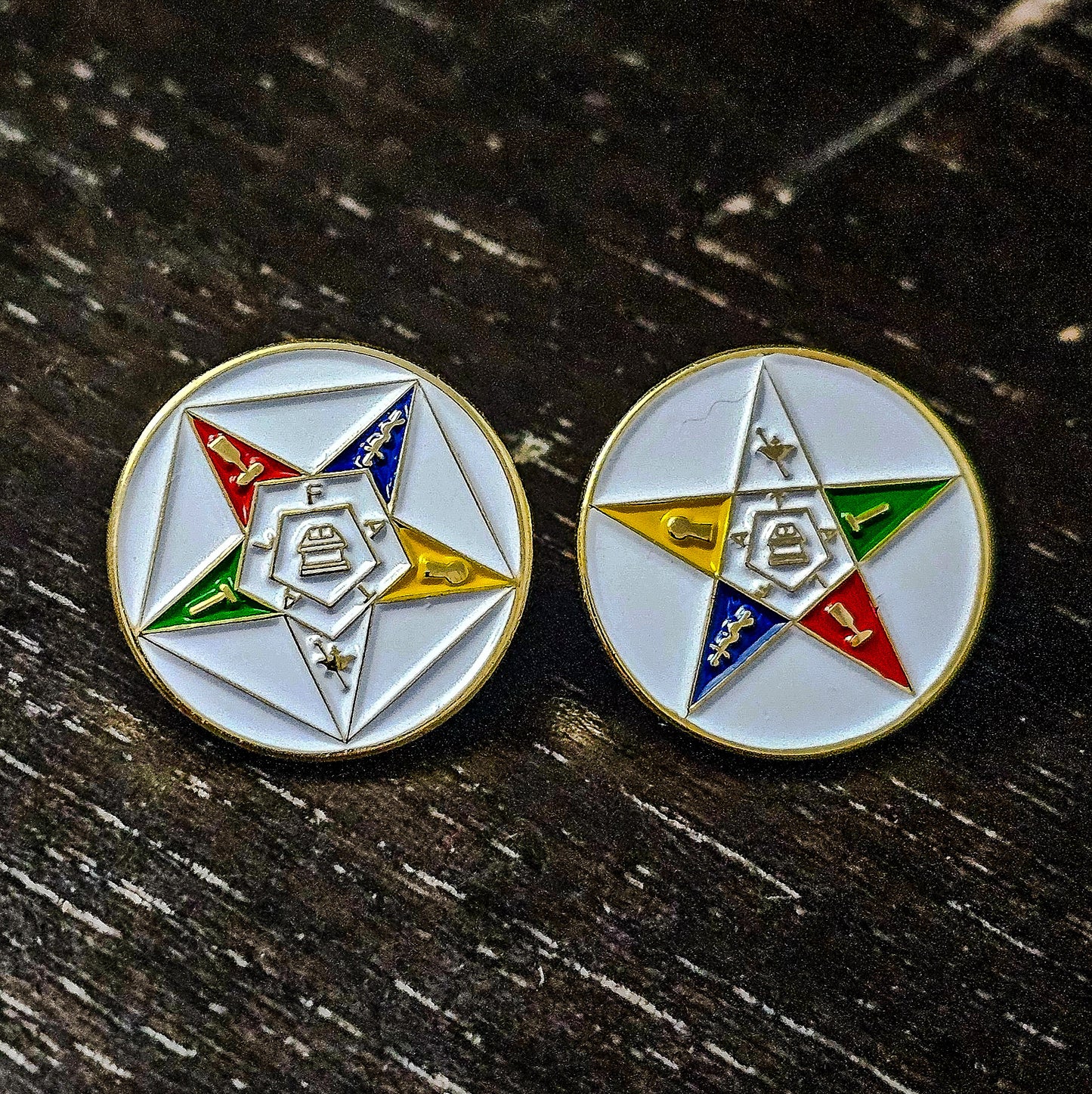 Order of the Eastern Star Lapel Pin