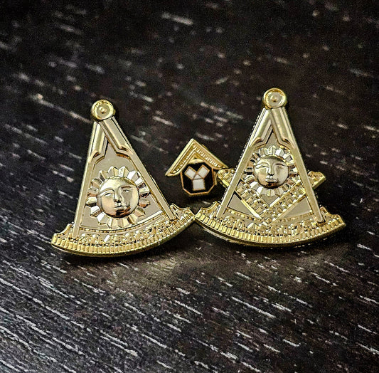 Past Master Emblem Lapel Pin