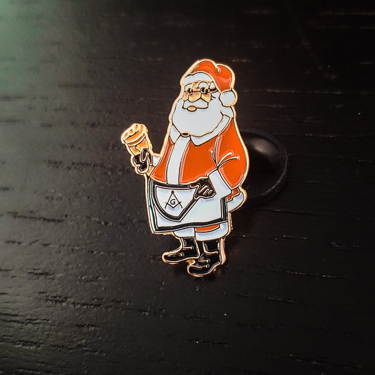 Masonic Santa Claus Pin Masonic Pin